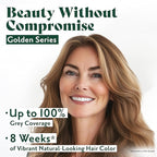 Herbatint Permanent Hair Dye For Women - 6D Dark Golden Blonde - For Up To 100% Gray Coverage of Resistant Gray Hair - Ammonia-Free, Alcohol-Free & Vegan - Salon Influenced Hair Color 5.75 fl oz