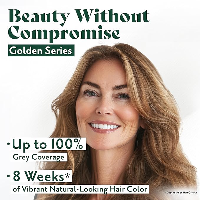 Herbatint Permanent Hair Dye For Women - 5D Light Golden Chestnut - For Up To 100% Gray Coverage of Resistant Gray Hair - Ammonia-Free, Alcohol-Free & Vegan - Salon Influenced Hair Color 5.75 fl oz