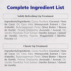 100% Natural Ultra-Hydrating Lip Balm & Conditioner-in-1 | Hydrate & Soften Dry/Chapped Lips | Silky Smooth, Never Waxy | Men & Women | Pack of 2