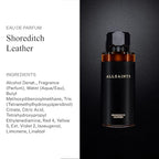 AllSaints Shoreditch Leather Eau De Parfum - Chypre Leather Wood Fragrance - Unisex Perfume with Vetiver & Amber Fragrance - Essential Oil Scent for Sensual Evening Wear - 100mL/3.4 fl oz