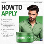 Immortal NYC Matte Look Hair Wax, 1, Provides strong hold, matte finish, natural look, extra volume, all-day control, and washes out easily.