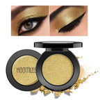 Gold Eyeshadow Single Handmade Pressed Eyeshadow Palette Long Lasting With No Creasing, Intense Color Pigmented Gold Eye Shadow-1Gold
