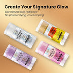 Body Glitter Stick, Purple Glitter Wax Stick for Hair and Body, Long-Lasting Sparkle - Safe & Sweatproof for Women Face/Body/Hair Glitter Makeup