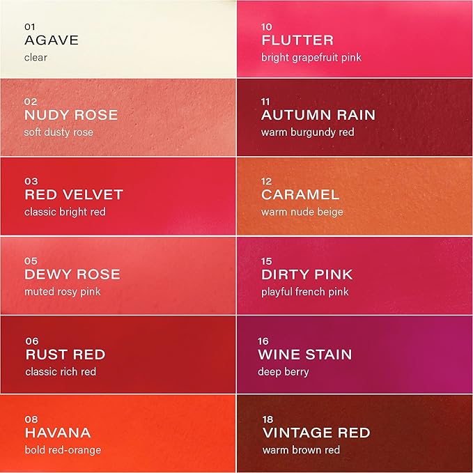 Melixir Vegan Lip Butter (12 Colors), Hydrating Tinted Lip Balm Stick, Bee-Free, Petrolatum-Free, Plant-Based, Moisturizes Dry & Chapped Lips With Shea Butter, Sheer, Natural Finish - #05 Dewy Rose