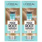 L’Oréal Paris Magic Root Permanent Hair Color, 10 Minute Hair Dye Kit to Rescue Roots with 100% Gray Hair Coverage, 7 Dark Blonde, 2 Pack (Packaging May Vary)