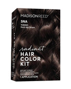 Madison Reed Radiant Hair Color Kit - 5NA Dark Ash Brown with Cool Smoky Undertones (Torino Brown), Dimensional Gray Hair Blending Permanent Hair Dye, PPD-Free & Ammonia-Free, 1 Pack