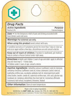 Burt's Bees Lip Balm Stocking Stuffers, Moisturizing Lip Care Christmas Gifts, for Dry Chapped Lips, Medicated with Menthol & Eucalyptus, Natural Origin Lip Care (4-Pack)