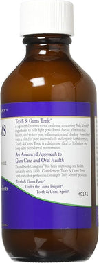 Soothe Gums & Freshen Breath Naturally | Herbal Oral Rinse with Essential Oils | Alcohol-Free, Fluoride-Free Mouthwash | Plant-Based Oral Care | Tooth & Gums Tonic by Dental Herb Company