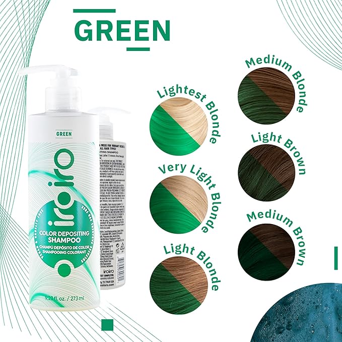 iroiro Color Depositing Shampoo (Green)
