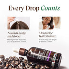 Kreyol Essence - Haitian Black Castor Oil for Skin and Hair, Glass Bottle - Cold Pressed | Hexane Free | Fuller-Looking Hair, Natural Humectant, Lavender Hibiscus. 2 Fl Oz