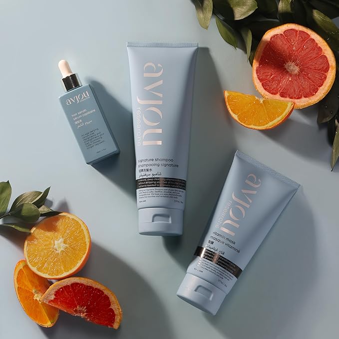 Signature Bundle - Signature Shampoo, Vitamin Mask, and Hair Serum