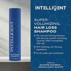 Intelligent Super Volumizing Hair Loss Shampoo - Strengthens Weakened Hair and Maximizes Volume | 10 fl oz (290 ml)