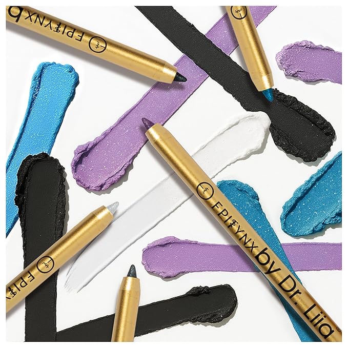 EPILYNX Eyeliner Pencil - Long Lasting Smudge Proof & Waterproof Eyeliner Pencil - Eye Liner Pencils - Hypoallergenic, Vegan, Gluten-Free Eye Pencil - Royal Purple Shimmer, 1.2ml