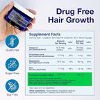 Vitamins for Hair Growth for Women and Men Patented Hair Growth Vitamins for Women & Men | Clinically Proven Hair Loss Supplement for Visibly Thicker Fuller Hair | Dr. Recommended