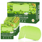 20 Packs Green Tea Scented Steam Eye Mask, Heated Eye Compress for Dry Eyes, Self Heating Eye Masks for Sleep, Spa, Travel Essentials, Relaxation Gift for Women & Men Stocking Stuffers
