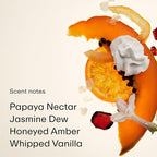 PHLUR Vanilla Nectar Body Mist - Hair & Body Fragrance Mist - Whipped Vanilla Body Spray with Papaya Nectar, Peach Blossom, Coconut Orchid, Apricot & Honeyed Amber (8 Fl Oz)