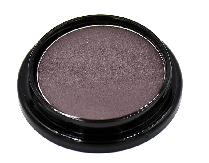 Smokey Plum Dark Purple Violet Brown Matte Opaque Pressed Powder Single Eyeshadow; Talc, Paraben & Cruelty Free
