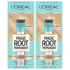 L’Oréal Paris Magic Root Permanent Hair Color, 10 Minute Hair Dye Kit to Rescue Roots with 100% Gray Hair Coverage, 9 Light Blonde, 2 Pack (Packaging May Vary)