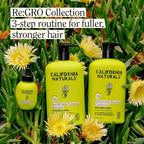 California Naturals Women's Re: Gro Anti-Thinning Scalp Serum, 5% Capixyl with Biotin, Caffeine & Castor and Rosemary Oil, Non-Sticky Cooling Formula, Vegan & Cruelty Free, 3oz