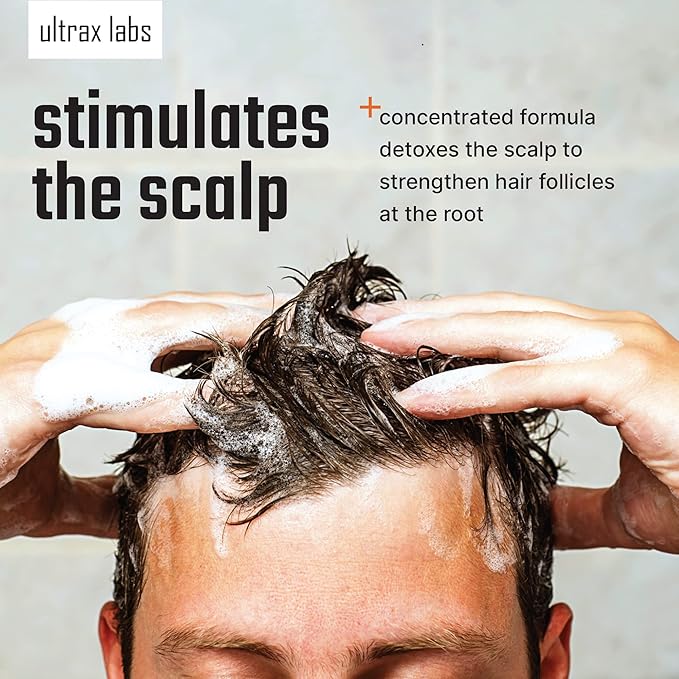 Hair Surge Shampoo and Hair Solaye Conditioner Bundle (8 fl oz) | Thickens Hair, Reduces Breakage, Promotes Growth, Strengthens Follicles | For Men and Women