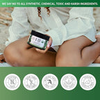 Organic Fiji Raw Cold Pressed Coconut Oil for Hair, Skin, Face & Body | Relaxing Massage Oil | Tea Tree Spearmint,12 oz for Women Men & Baby