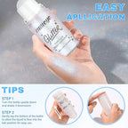 Roll-on Face Body Glitter Gel for Women and Kids, 50ml Large Capacity Holographic Chameleon Color Changing Glitter Gel Shimmer Makeup for Singer Concert Festival Rave Accessories (3. Dazzle)