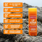 O'Keeffe's Lip Repair Unscented Lip Balm for Dry, Cracked Lips - Stick (Twin Pack) - Moisturizer for Very Dry Lips