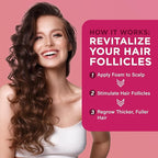 5% Minoxidil Foam for Women Hair Growth: Extra Strength Hair Regrowth Treatment – Revitalize Hair Follicles & Regrow Thicker, Fuller Hair – Hair Loss Solution - 2x60ML