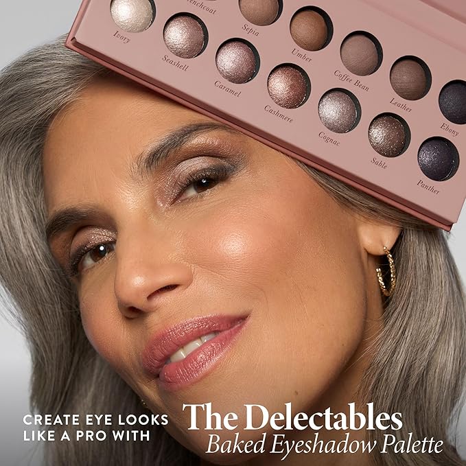 LAURA GELLER NEW YORK Shadow Skills 4-Piece Brush Set - Essential Eyeshadow Brushes - Pack of 4