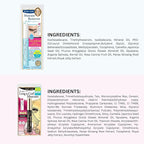 HEROINE MAKE by KISSME Waterproof Mascara Black | Volume and Length by Defining Fiber for Long and Curl Eye Makeup for Women + Gentle Mascara Remover Oil Free, Made in Japan, 2 Set