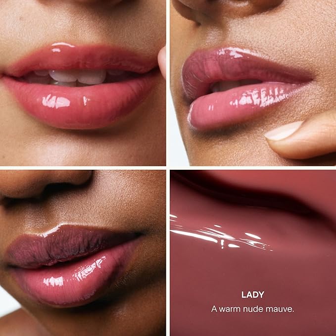 U Beauty The PLASMA Tinted Lip Compound - Anti-Aging & Anti-Wrinkle Lip Gloss, Hyaluronic Acid, Shea Butter & Peptides for Hydration & Plumping, Lady- 15 mL