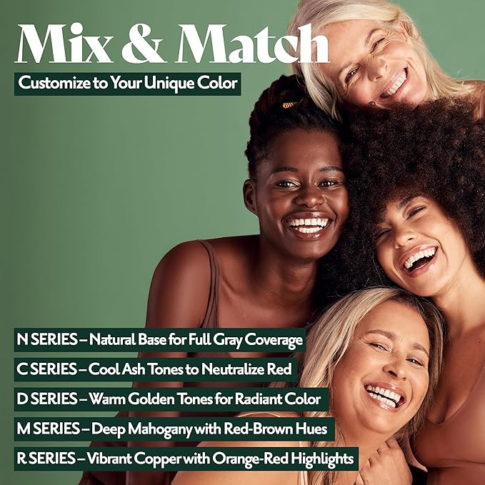 Herbatint Permanent Hair Dye For Women - 6C Dark Ash Blonde - For Up To 100% Gray Coverage of Resistant Gray Hair - Ammonia-Free, Alcohol-Free & Vegan - Salon Influenced Hair Color 5.75 fl oz