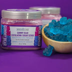 Body Scrub, Exfoliating-Nourishing-Refreshing-Smoothing Body Care 21 oz. (21 oz, Gummy Bear)