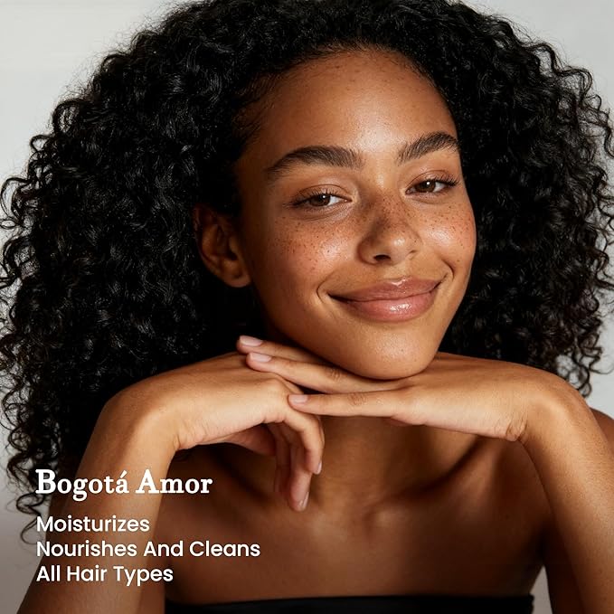 Dr.Healdy Bogota Amor Conditioner - Deep Color Safe Hair Care for Women, Batana Oil, Bonding Repair Dry Extremely Damaged Fine Curly Color Treated Hair Treatment for Men, 10.15 oz Pink - DHBAC