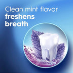 Crest Mouthwash/Mouth Rinse, 3D White Brilliance Whitening, Alcohol Free, Clean Mint, 2x1L (33.8 fl oz)