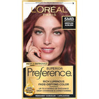 L'Oreal Paris Superior Preference Fade-Defying Color + Shine System, 5MB Medium Auburn(Packaging May Vary), Pack of 1,