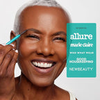 Thrive Causemetics Infinity Waterproof Eyebrow Pencil, Retractable Brow Pencil with Hyaluronic Acid & Shea Butter, Dual Ended Eyebrow Brush Spoolie, Fine Tip, Vegan & Cruelty Free, April (Cool Brown)