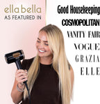 ELLA BELLA® Professional Smart Plasma Hair Dryer with Diffuser • Advanced Plasma Technology Blow Dryer • Intelligent Heat Control & Wind Speeds • Suitable All Hair Types