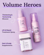 Keranique Lift and Repair Treatment Spray, Keratin Hair Treatment Instant Volume and Body Amino Complex, Free of Sulfates, Dyes and Parabens, Unscented, 3.4 Fl Oz, 1 pack (40041-3.4 fl. oz.)