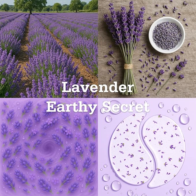 Lavender Hydrogel Under Eye Patches 28 Pairs 5 Minute Calming Hydrating Eye Mask for Puffy Eyes and Dark Circles Relaxing Cooling Under Eye Pads Ophthalmologist Tested