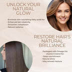 Niyavera Organic Castor Oil USDA Certified 16oz - 100% Pure Golden Cold Pressed Unrefined Hexane Free for Hair Growth, Eyelashes, Eyebrows, Skin - Glass Bottle with Pump