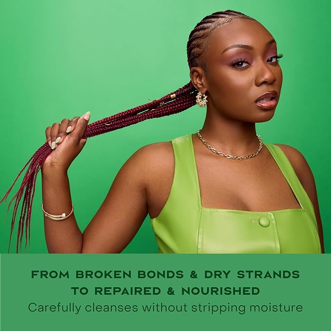 Shea Moisture Bond Repair Shampoo Amla Oil Deeply Cleanses And Removes Build Up To Repair Hair Bonds With Hydroplex Technology And Amla Oil With Restorative HydroPlex Infusion 13 Fl Oz