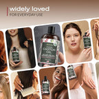 Ella & Eden USDA Organic Castor Oil – Cold Pressed Hexane-Free - Glass Bottle - For Hair Growth, Face, Eyelash, Skin, Stomach - 100% Pure Unrefined 16 Fl Oz