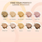 (1 Pound) (Light Tan) Foundation Powder Refill By Sweet Face Minerals, Lightweight Mineral Loose Makeup Powder with SPF 20, Full Coverage Flawless Finish, Talc-free, Cruelty-Free, Refill Pouch