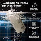 SOOO Swim Shampoo & Body Wash Set 16.9oz | 2-in-1 Chlorine Removal After-Swim Care for Swimmers | Hydrating & Moisturizing | Sulfate-Free, Paraben-Free, Silicone-Free | Korean Premium Swim Care