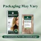 Herbatint Permanent Hair Dye - 8N Light Blonde - For Up To 100% Gray Coverage of Resistant Gray Hair - Ammonia-Free, Alcohol-Free & Vegan - Salon Influenced Hair Color 5.75 fl oz (4 Pack)