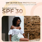 (12 Gram Bag) (EBONY) Foundation Powder Refill By Sweet Face Minerals, Lightweight Mineral Loose Makeup Powder with SPF 20, Full Coverage Flawless Finish, Talc-free, Cruelty-Free, Refillable Pouch