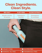 Barb Sea Salt Spray for Hair - Texturizing Beach Wave Spray for Thin and Thick Hair, Soft Matte Finish, Light Hold - Fragrance Free - 4 oz