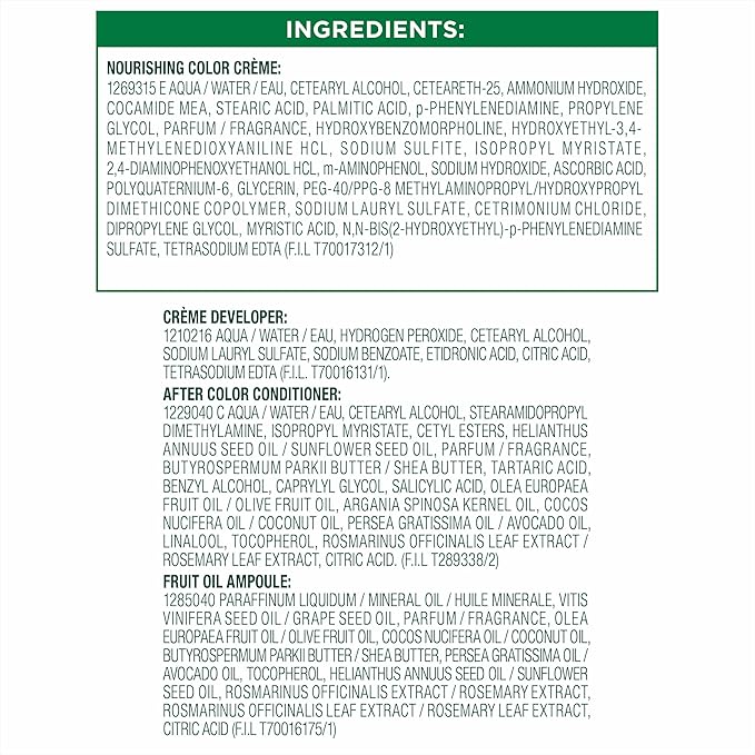 Garnier Hair Color Nutrisse Nourishing Creme, 11 Blackest Black (Peppercorn) Permanent Hair Dye, 2 Count (Packaging May Vary)