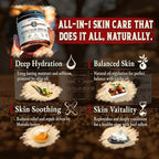 Organic Beef Tallow for Skin - 4 OZ (Vanilla) — Grass Fed Beef Tallow for face + Body — US-Made Whipped Tallow and Honey Balm Moisturizer for Dry and Sensitive Skin, Eczema, Rosacea (No Additives)